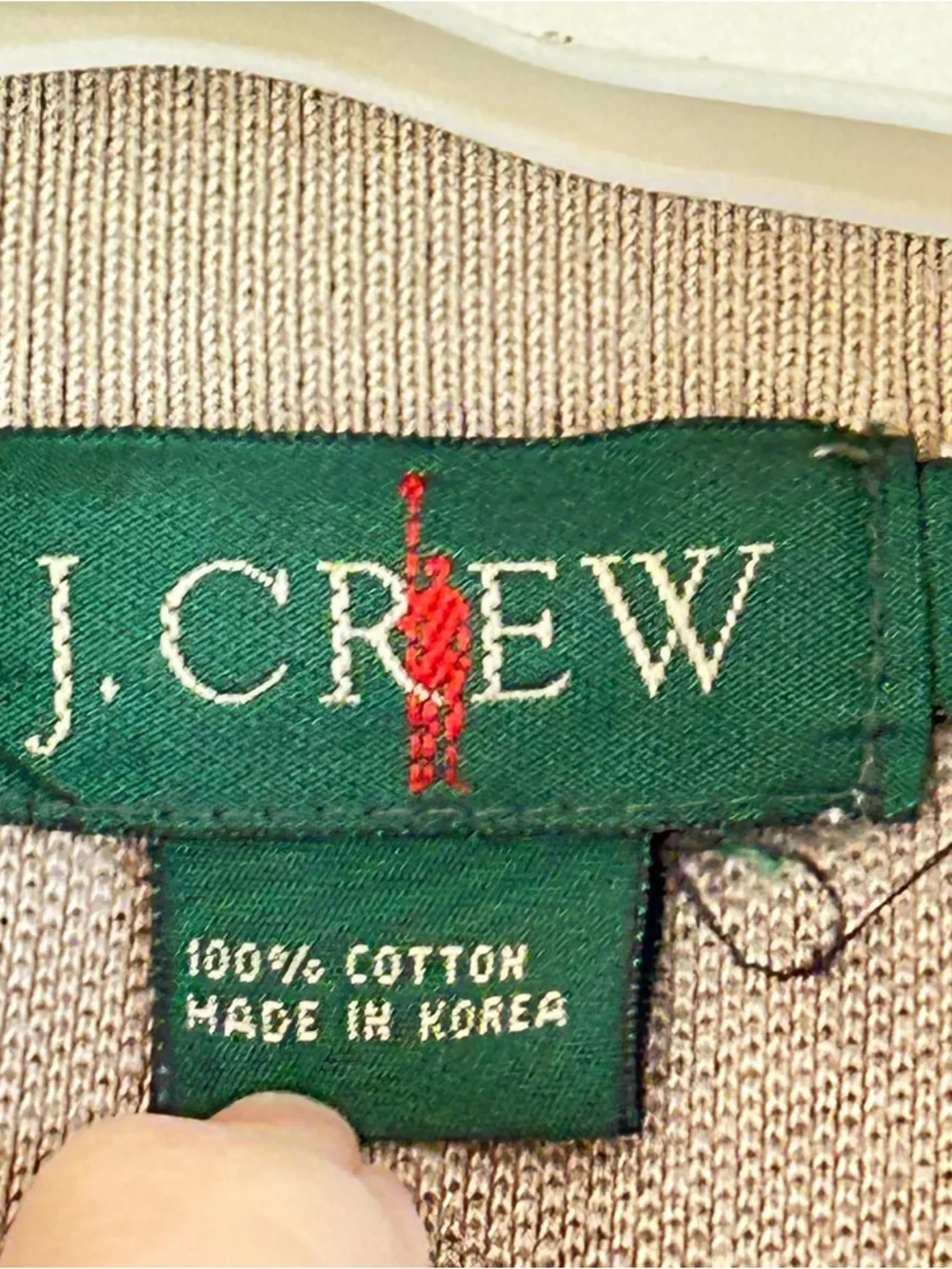 J. Crew Men’s Short-Sleeve Polo in Green Large‎